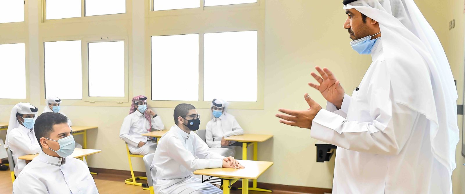 رواتب المعلمين في قطر