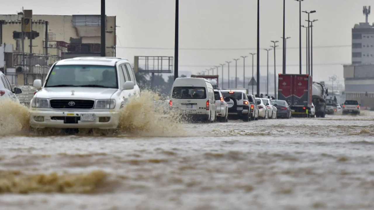 أمطار على السعودية
