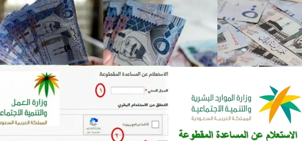 إيداع المساعدة المقطوعة