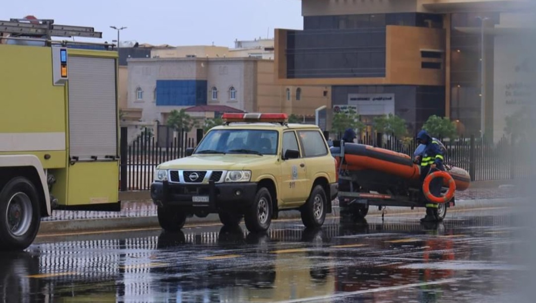 أمطار غزيرة على مكة 