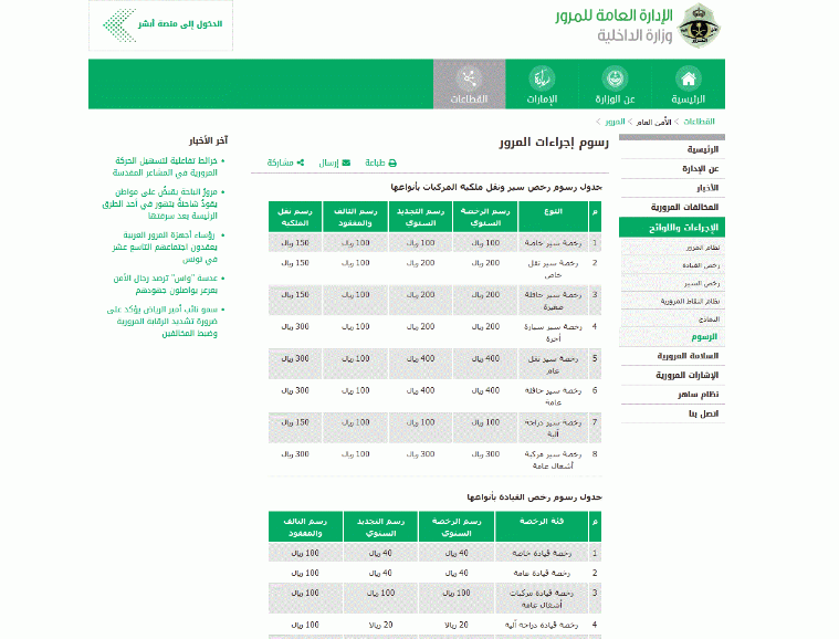 خطوات تجديد رخصة القيادة السعودية