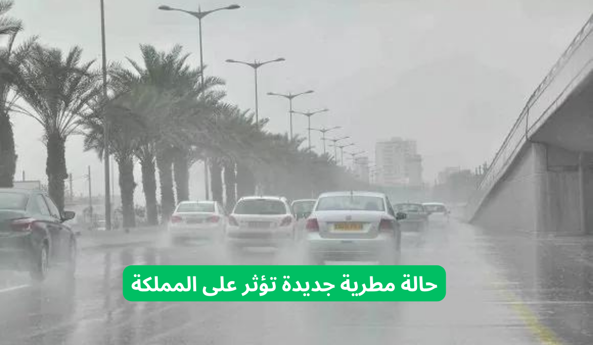 أمطار تضرب المملكة