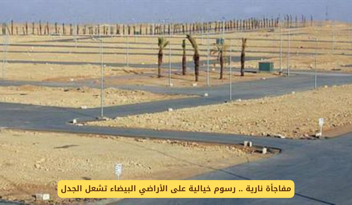 رسوم على الأراضي البيضاء