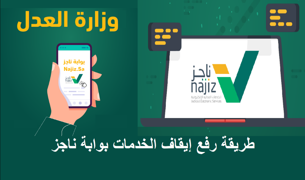 استعلام عن إيقاف خدمات برقم الهوية ناجز
