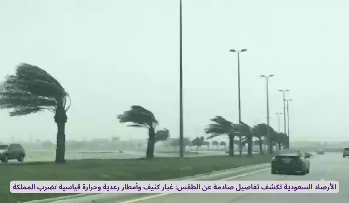 حالة الطقس في السعودية اليوم