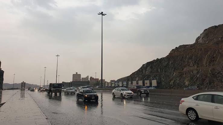 أمطار غزيرة على مكة 